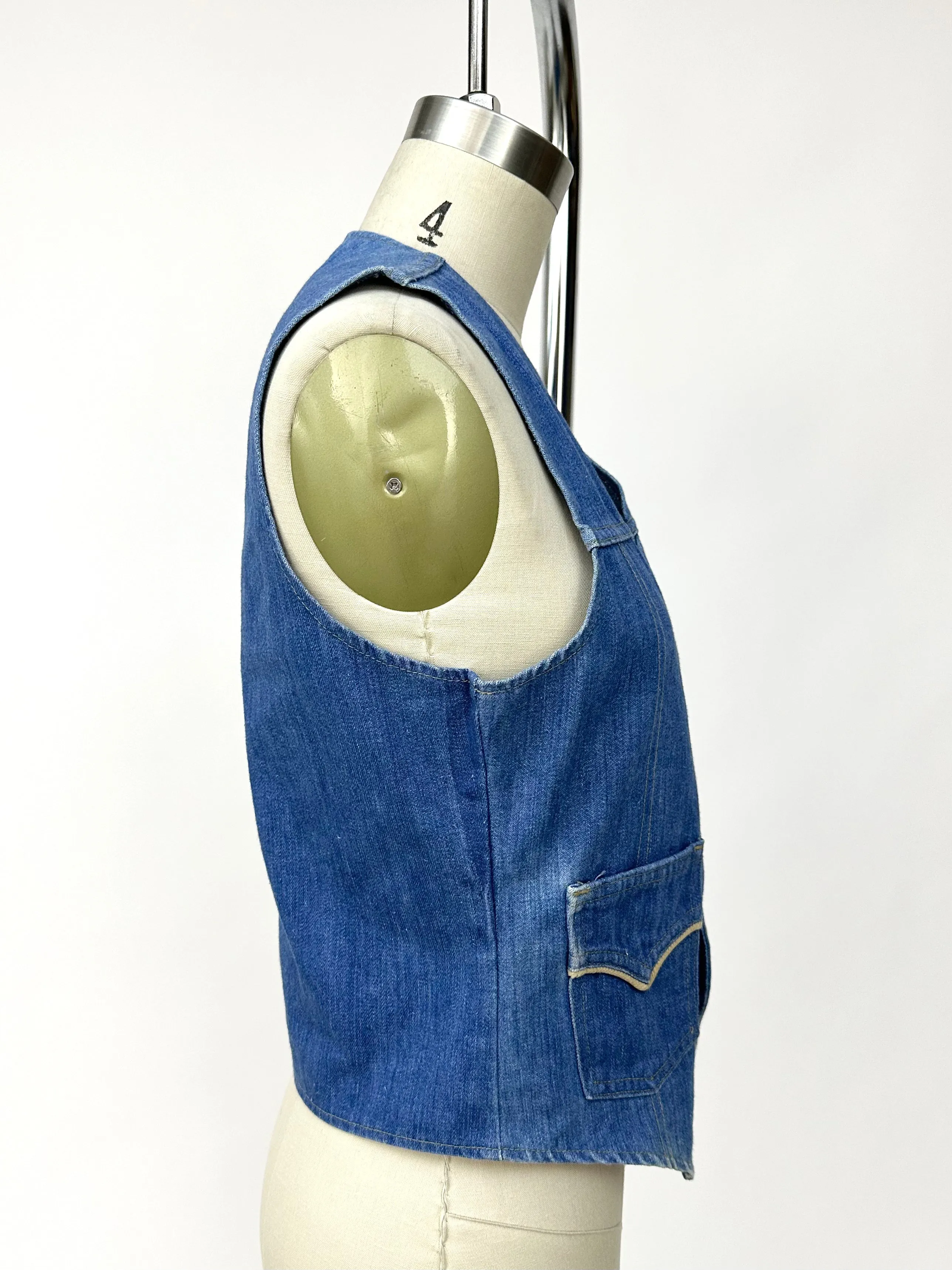 1970s Levi's Denim Vest