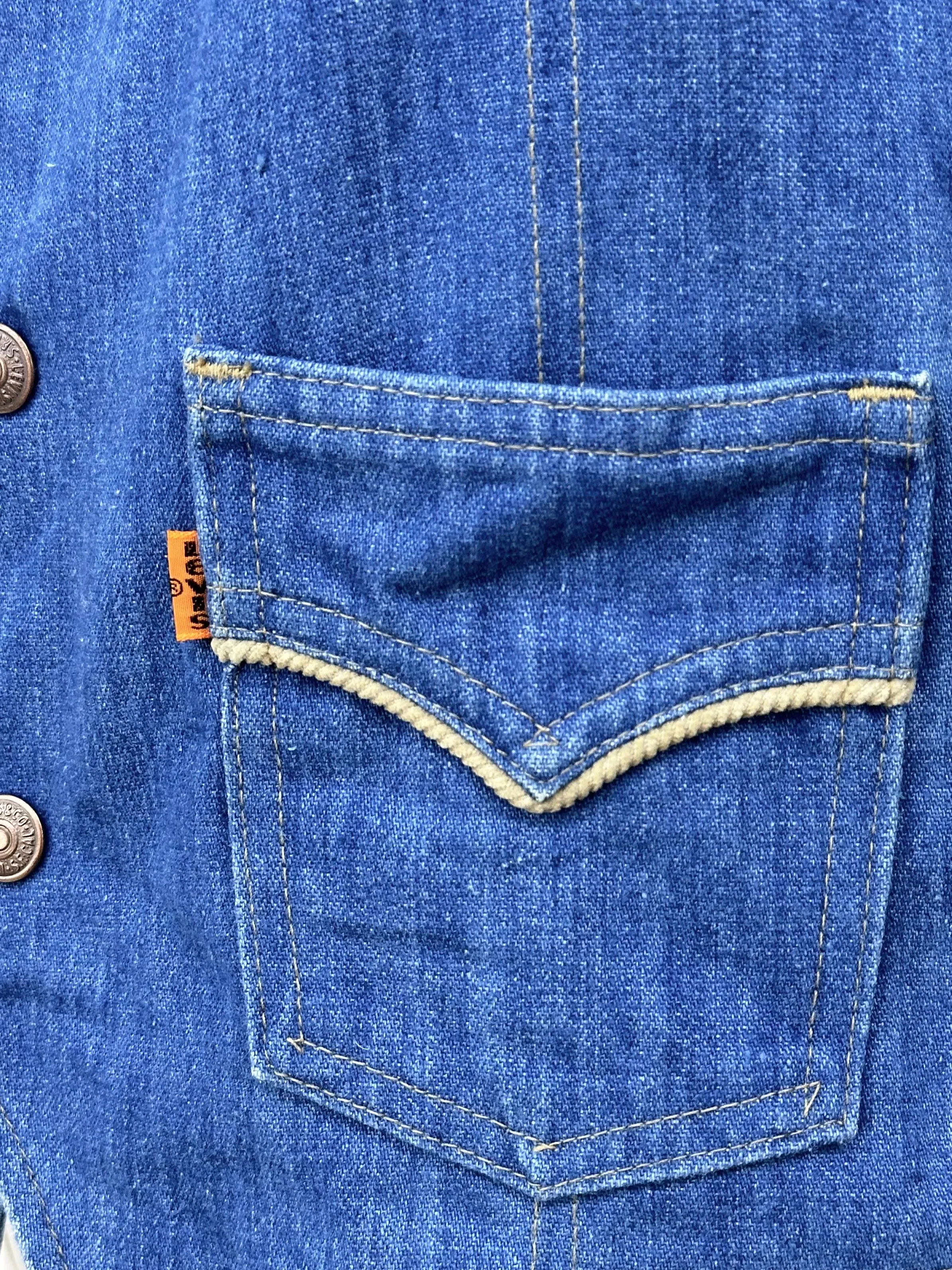 1970s Levi's Denim Vest