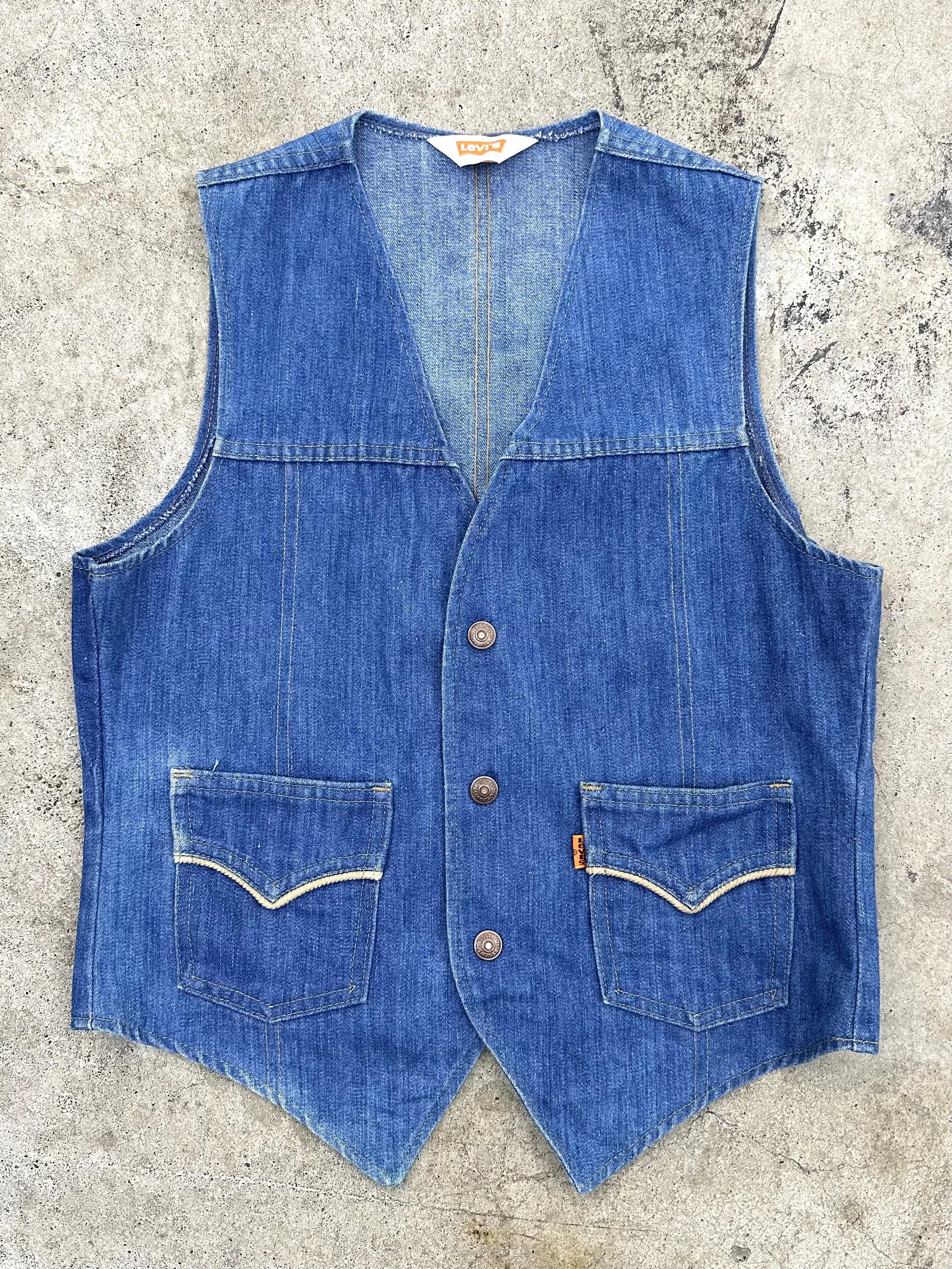 1970s Levi's Denim Vest