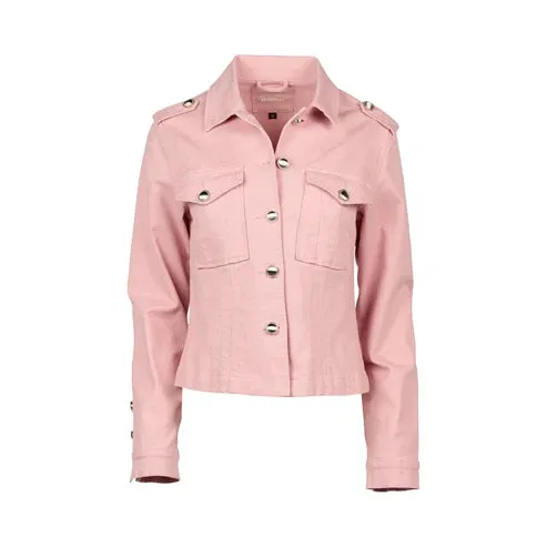 2088 Vassalli Utility Style Jacket -Rose