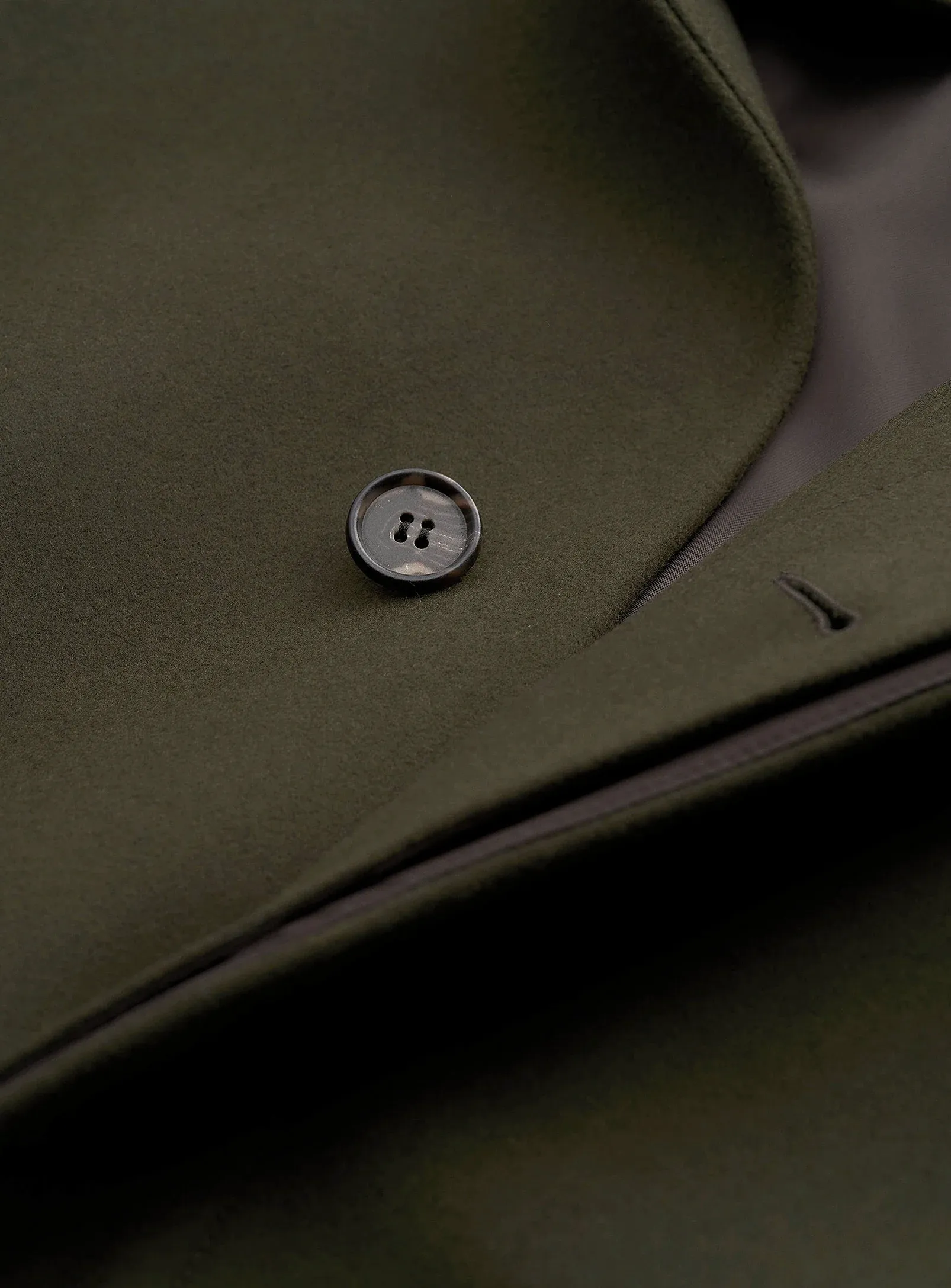Aleric Coat in Olive