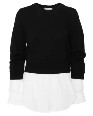 Amirah Mixed Media Sweater