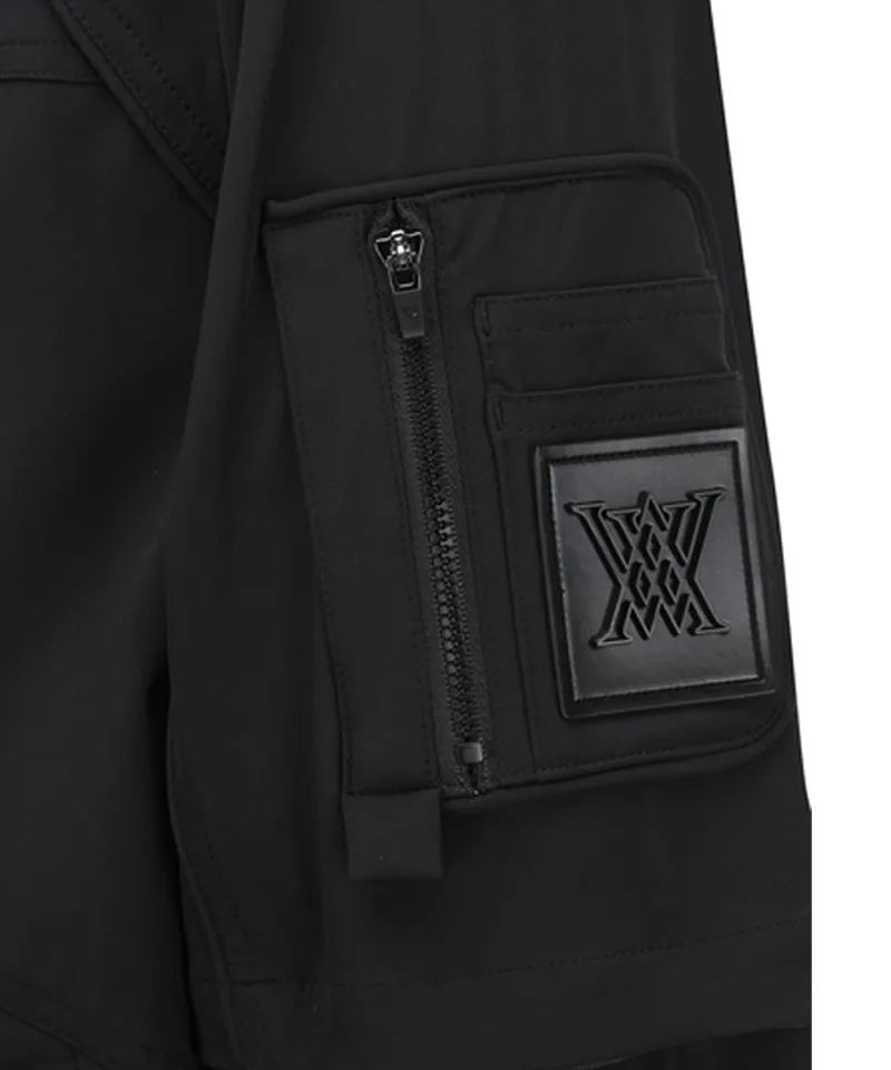 Anew Golf Men's SP Detachable MA-1 Jacket - Black