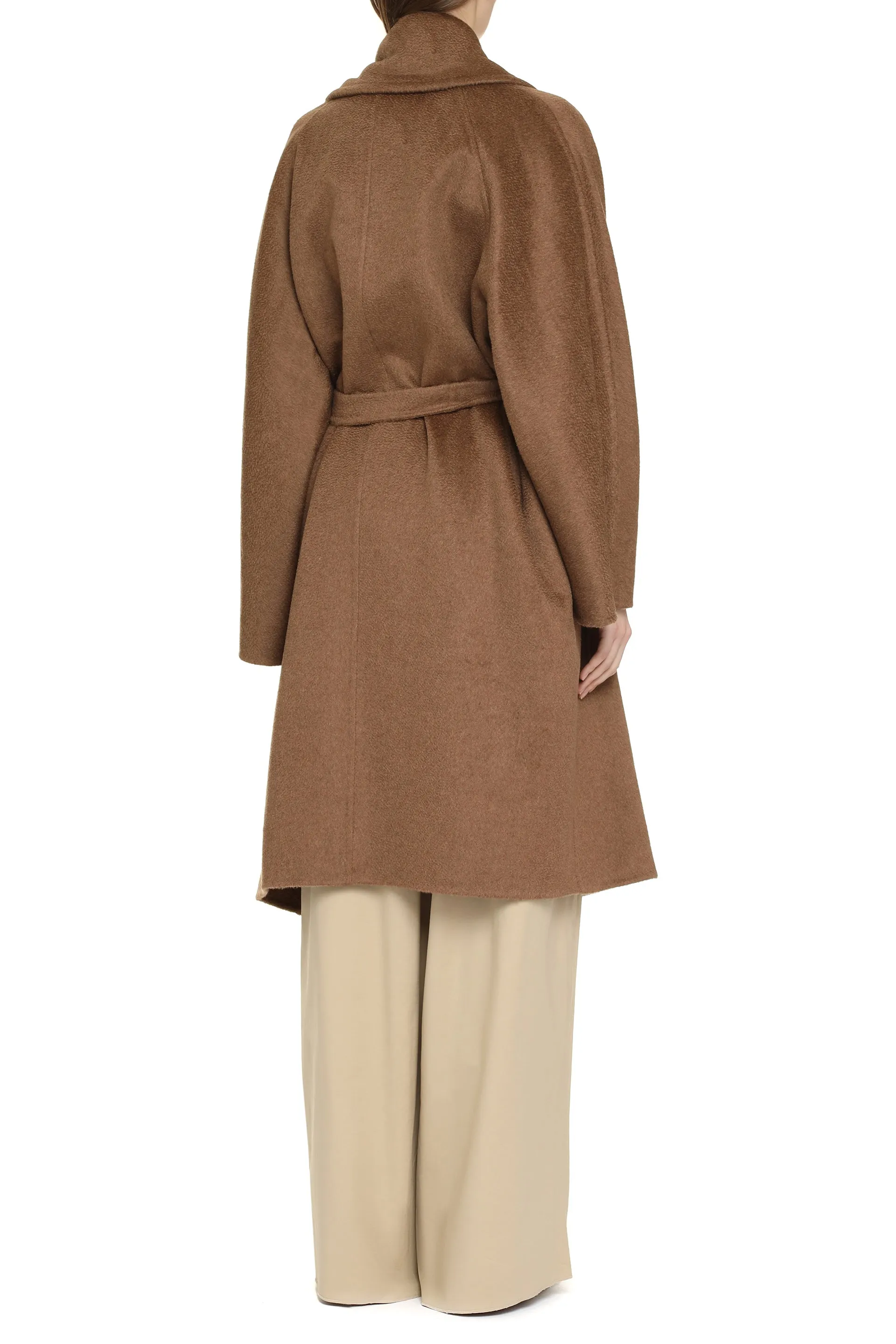 Attuale oversize belted coat
