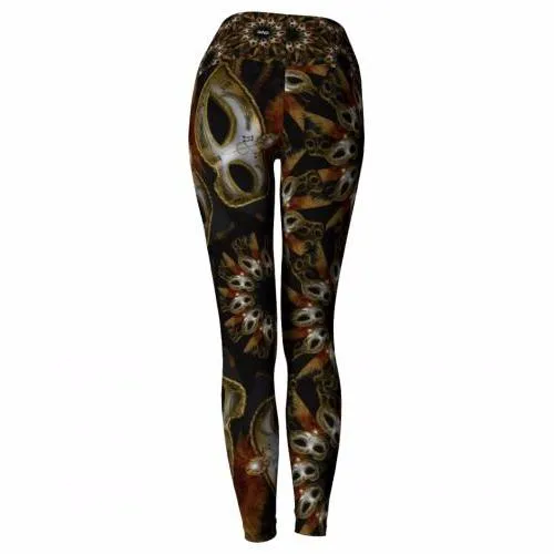 Bacchanal - New Orleans Masquerade World Tour Yoga Leggings