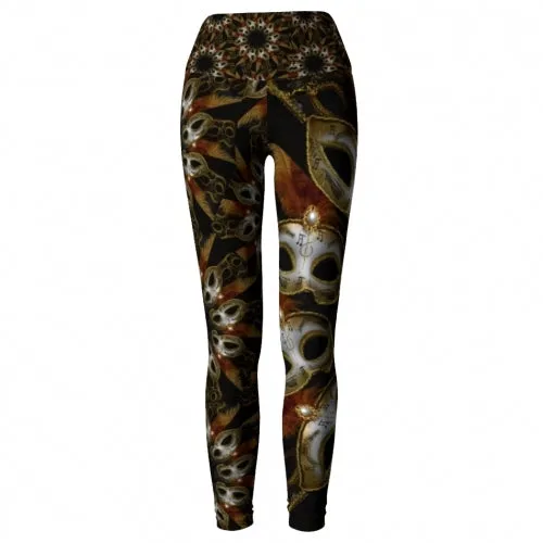 Bacchanal - New Orleans Masquerade World Tour Yoga Leggings