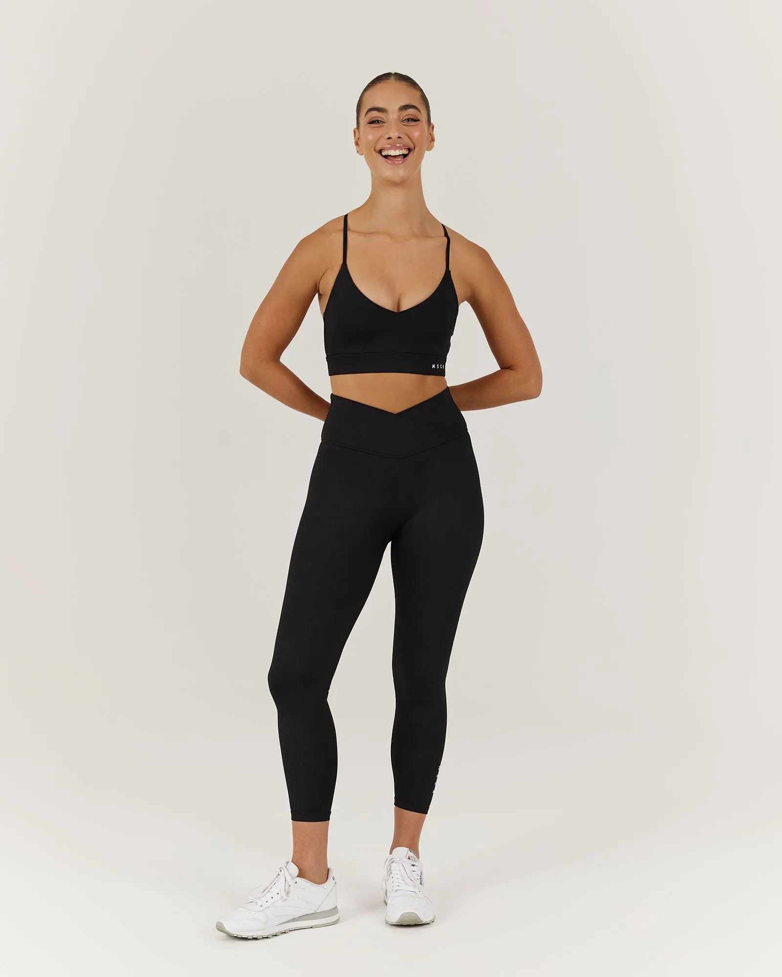 BALANCE LEGGINGS 7/8 - BLACK