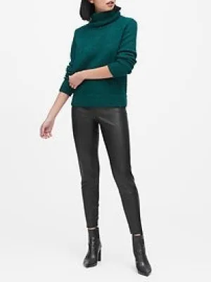 Banana Republic faux leather leggings - 0