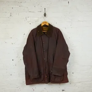 Barbour Beaufort Lined Wax Jacket - Brown - XL