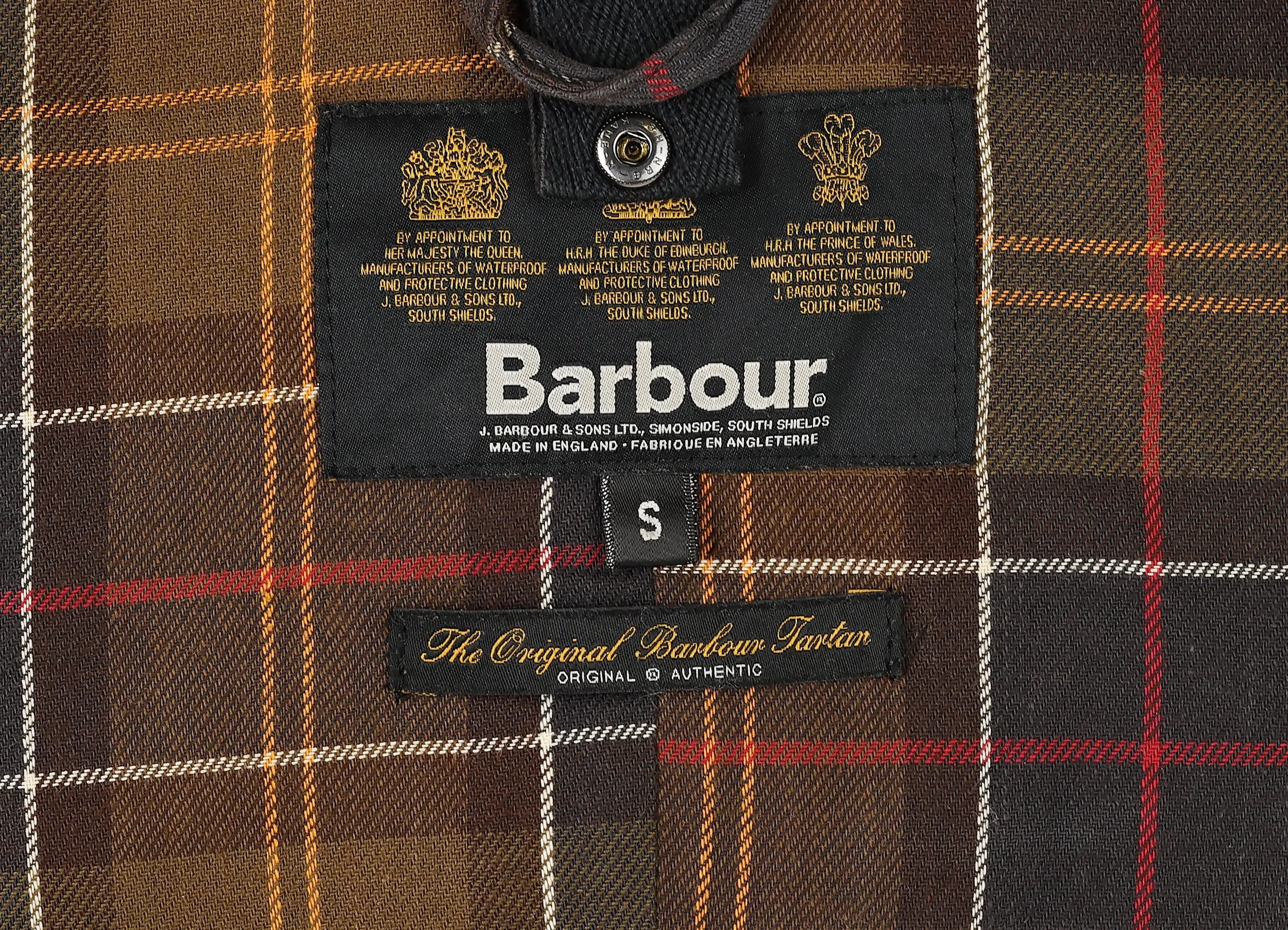 Barbour Bristol Wax Jacket - Brown - S
