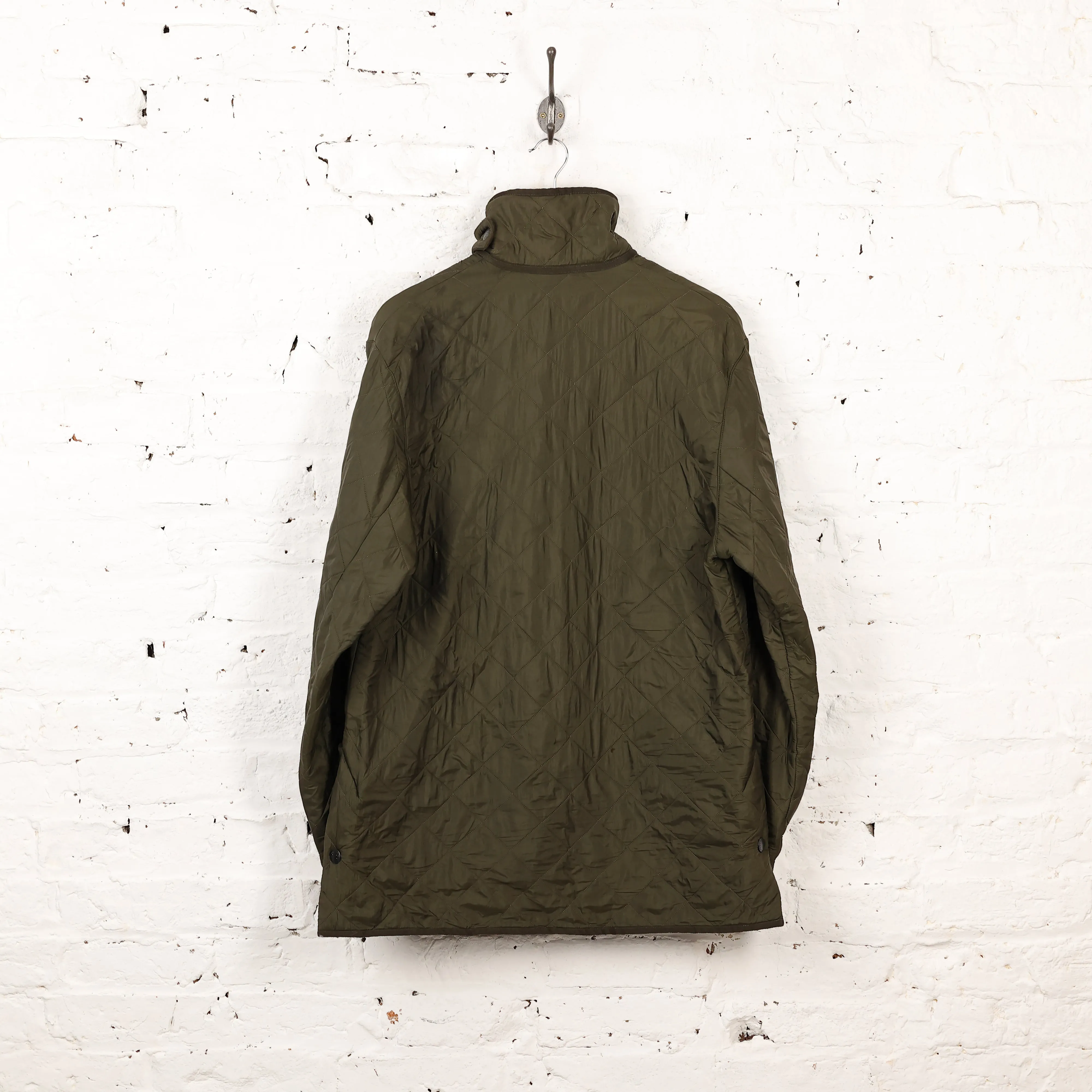 Barbour Polar Quilt Quilted Jacket - Green - M