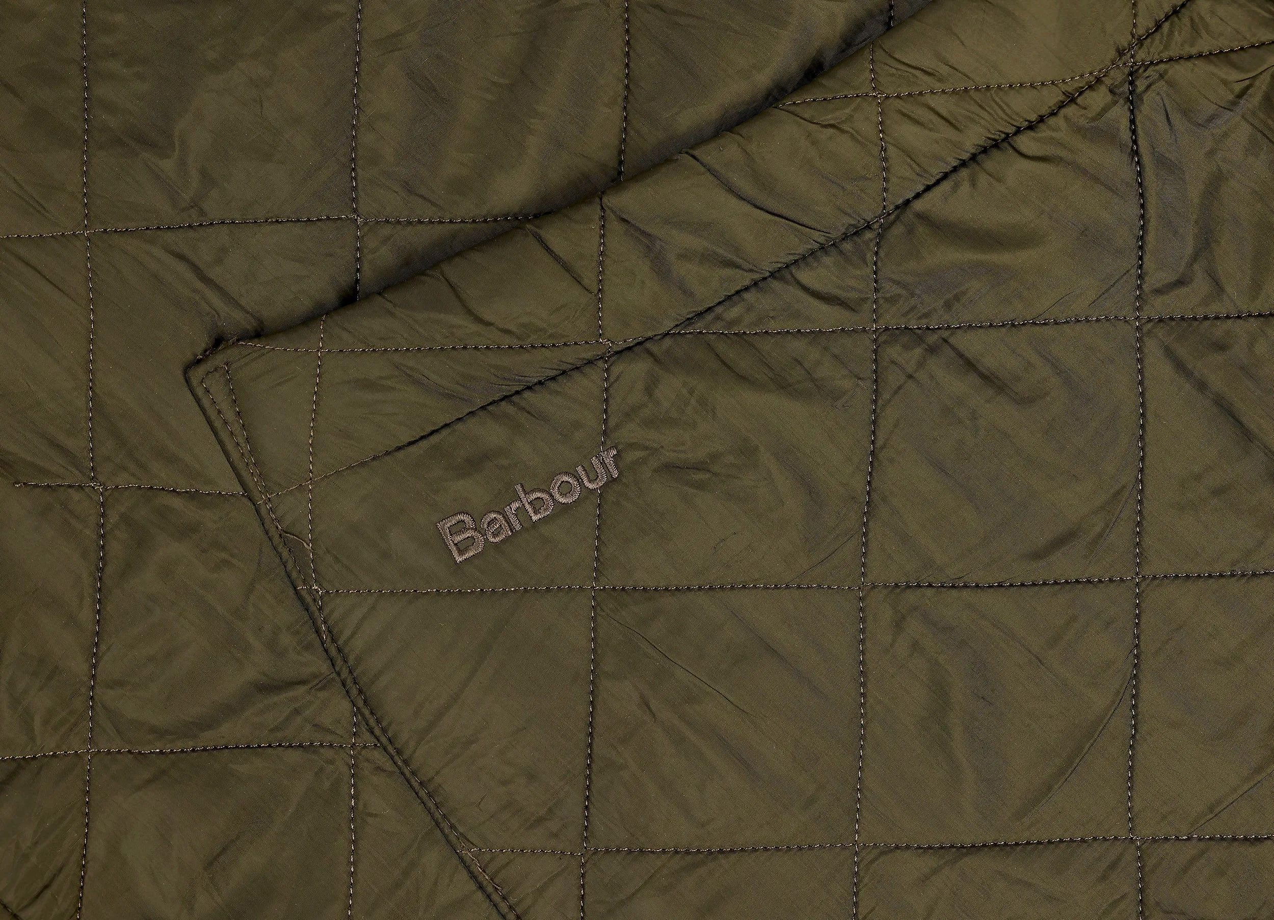 Barbour Polar Quilt Quilted Jacket - Green - M