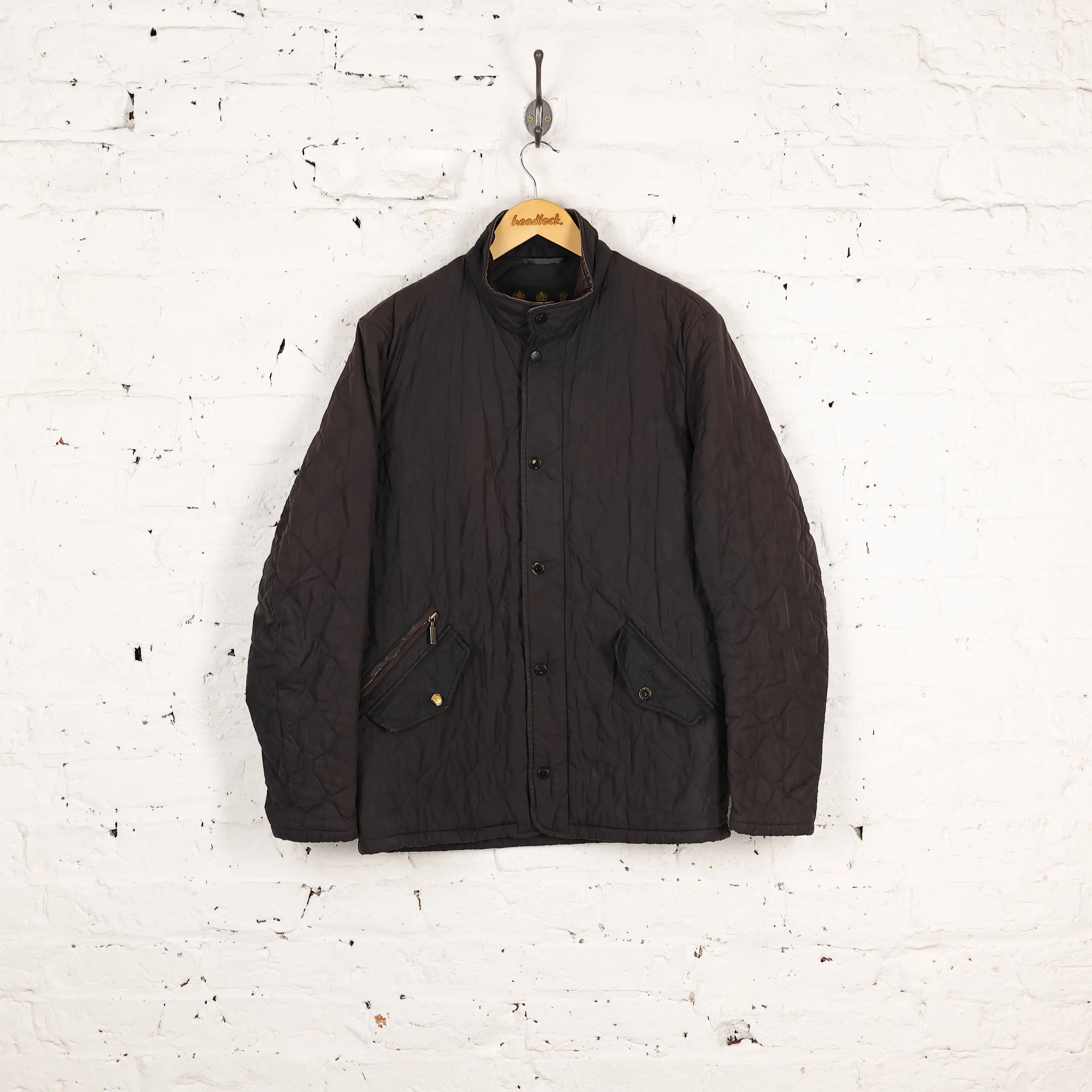 Barbour Quilted Jacket - Blue - S