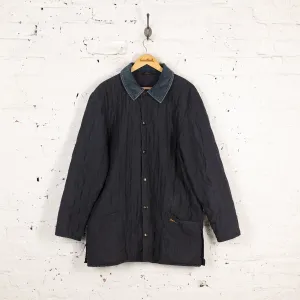 Barbour Quilted Liddesdale Jacket - Blue - XL