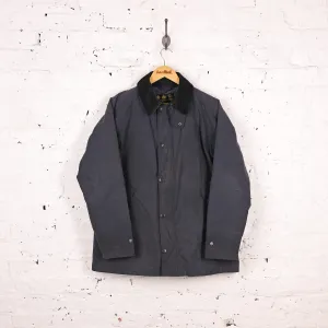 Barbour Transport Wax Jacket - Blue - L