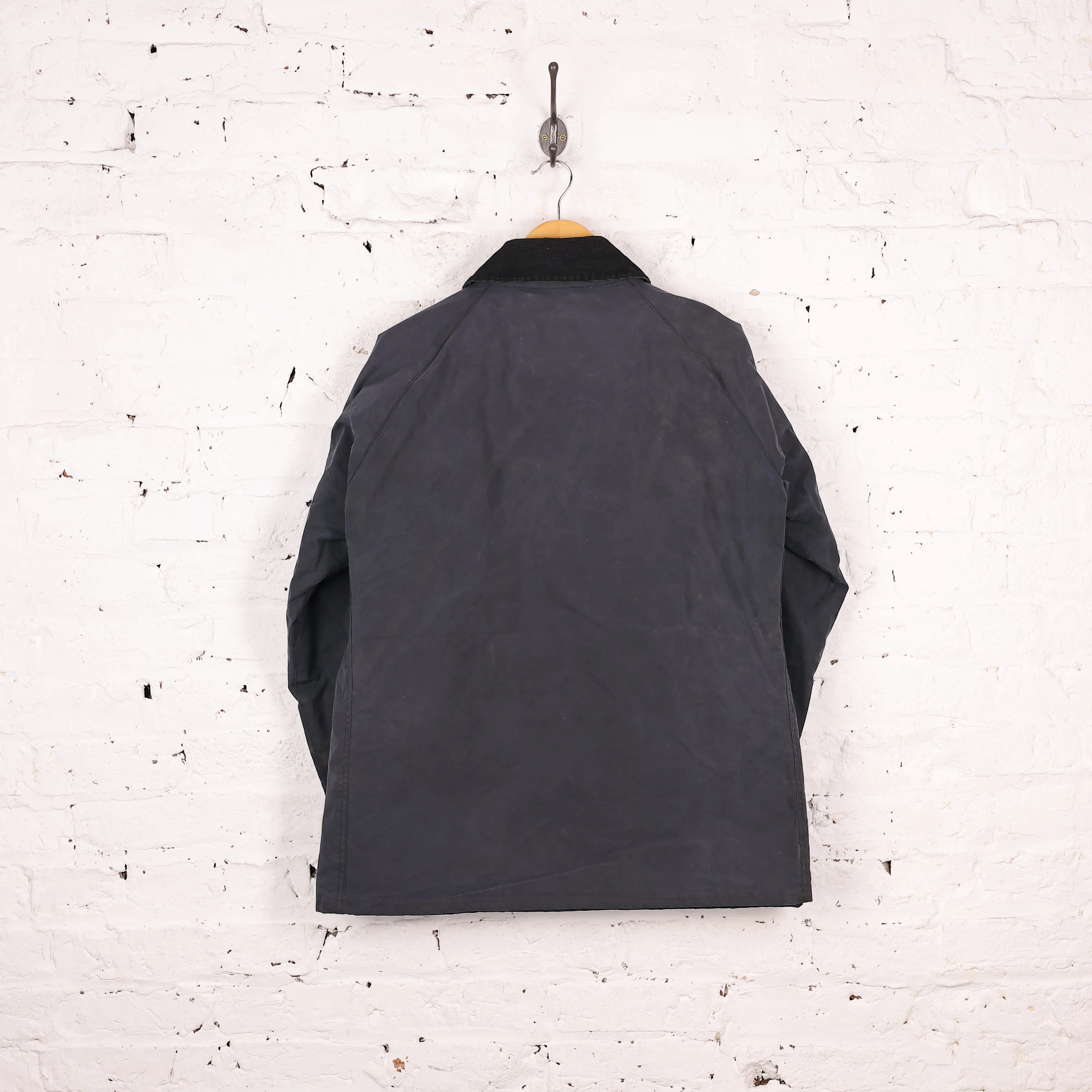 Barbour Transport Wax Jacket - Blue - L