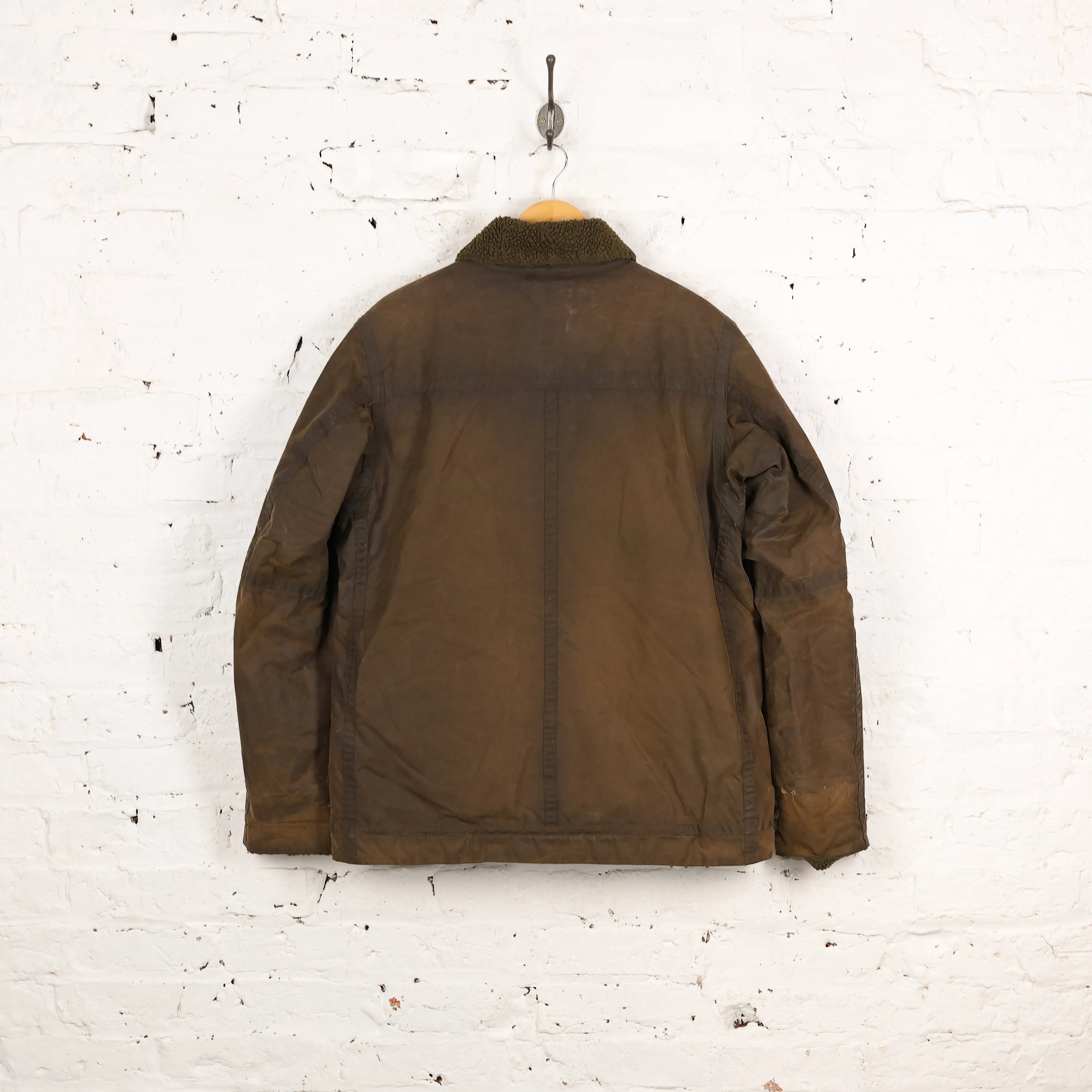 Barbour Wax Catrick Jacket Coat - Brown - L