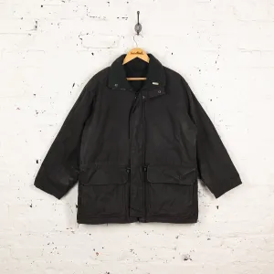 Barbour Wax Jacket - Black - M