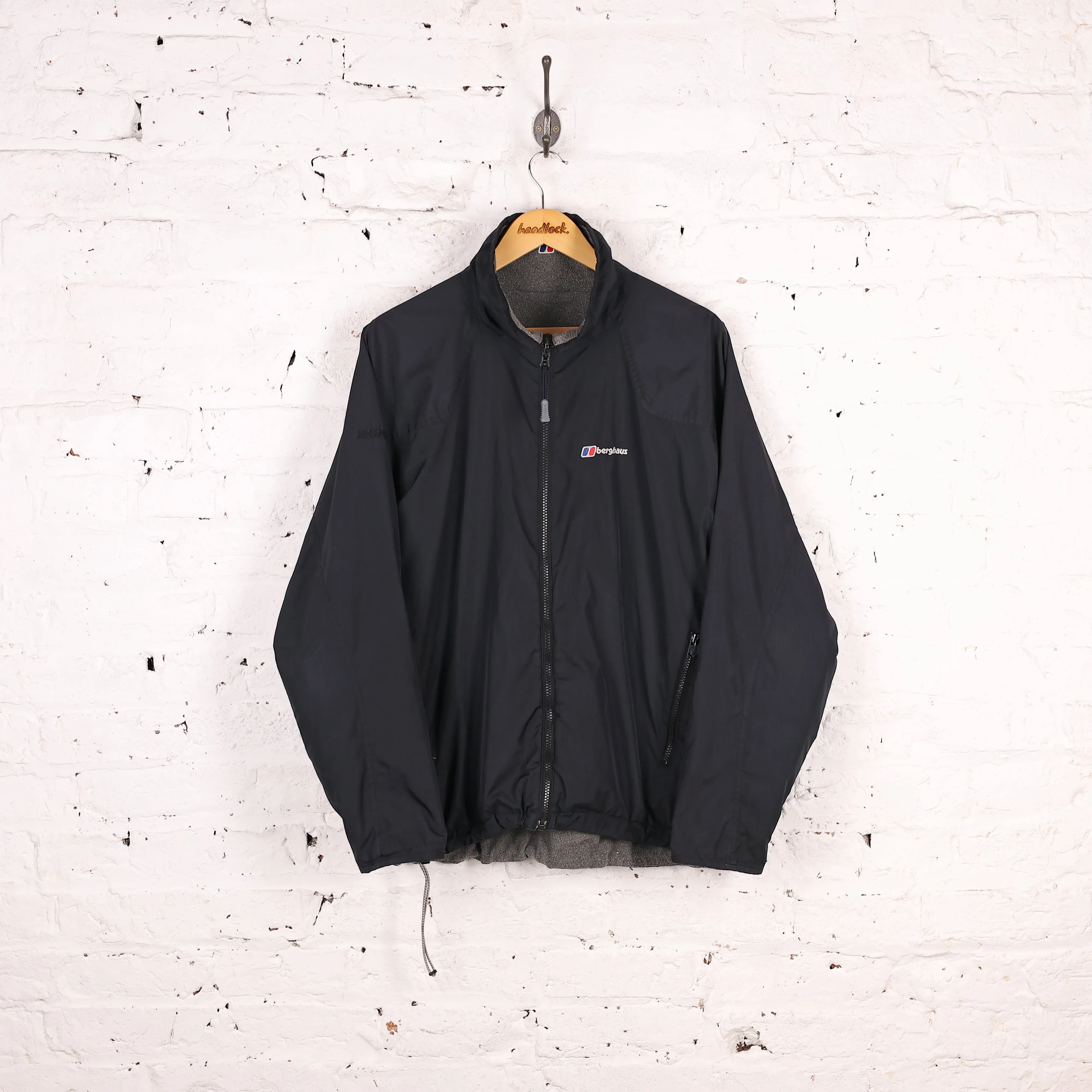 Berghaus Reversible Fleece Shell Jacket - Black - L