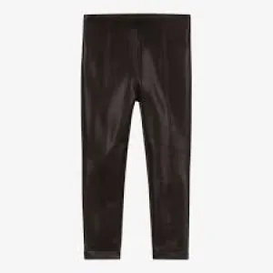 Black Faux Leather Leggings 7.722