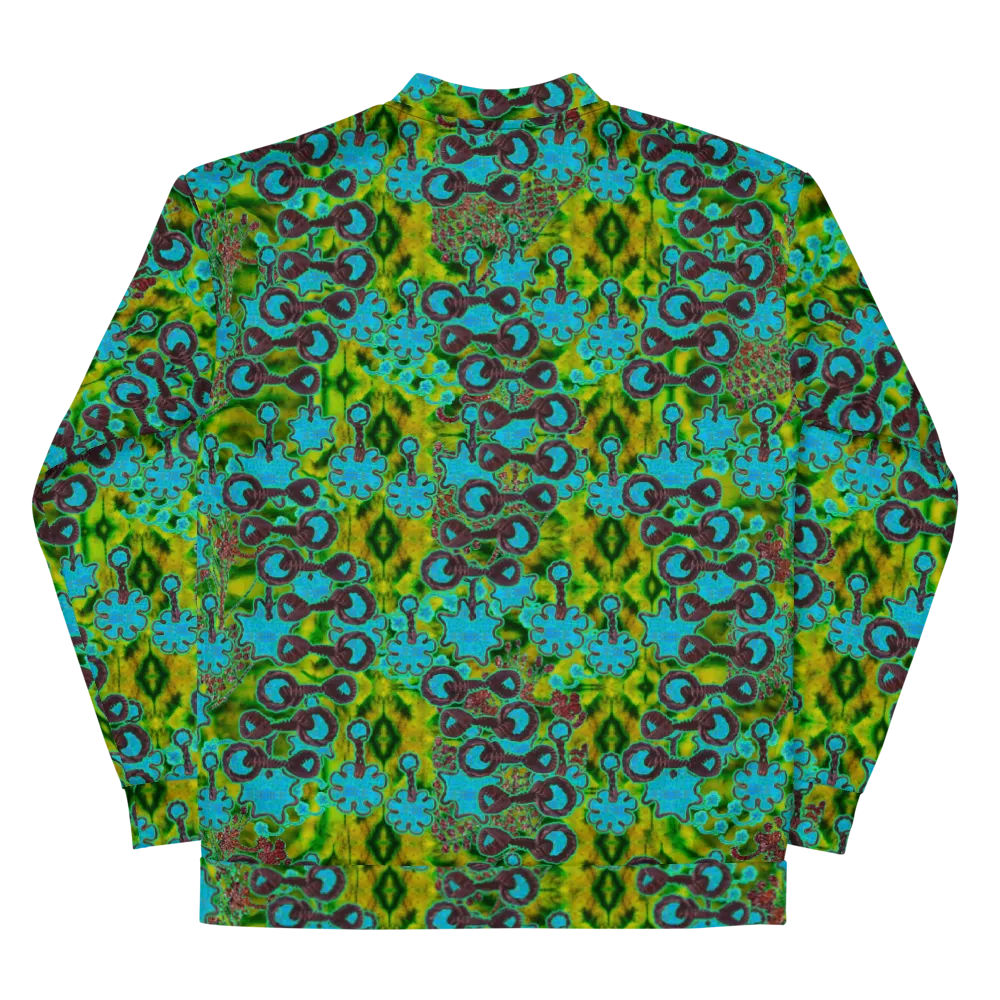 Bomber Jacket (Unisex)(WindSong Flower) RJSTH@Fabric#10 RJSTHW2022 RJS
