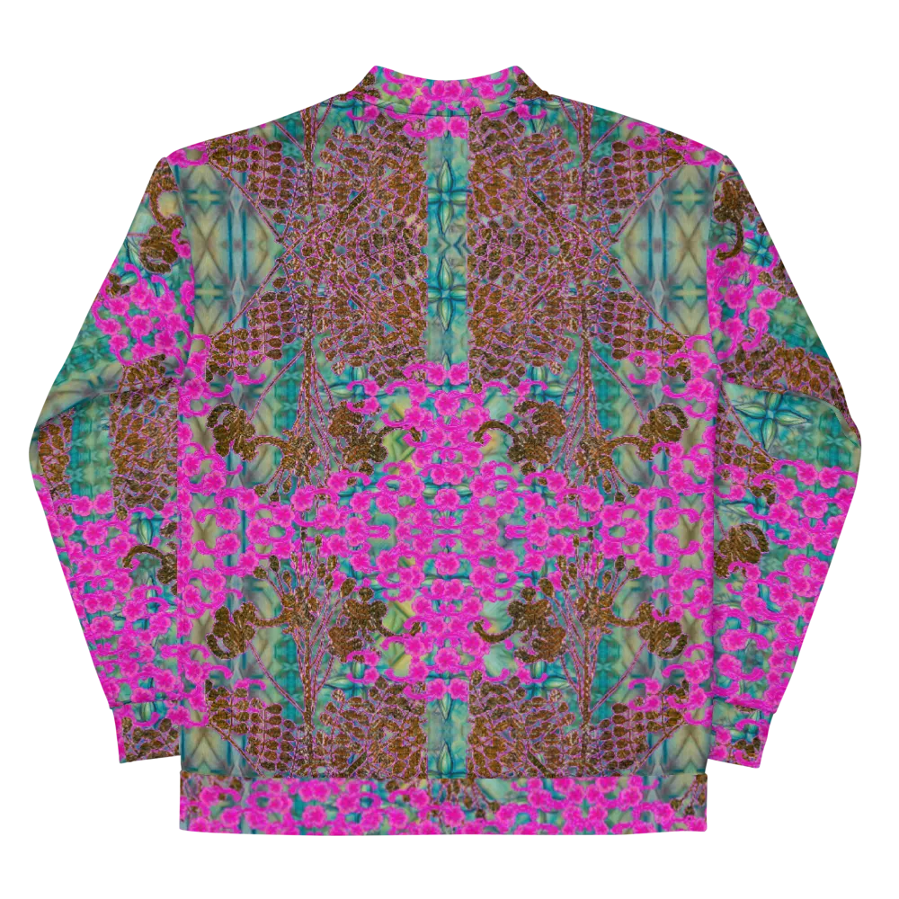 Bomber Jacket (Unisex)(WindSong Flower) RJSTH@Fabric#9 RJSTHW2022 RJS