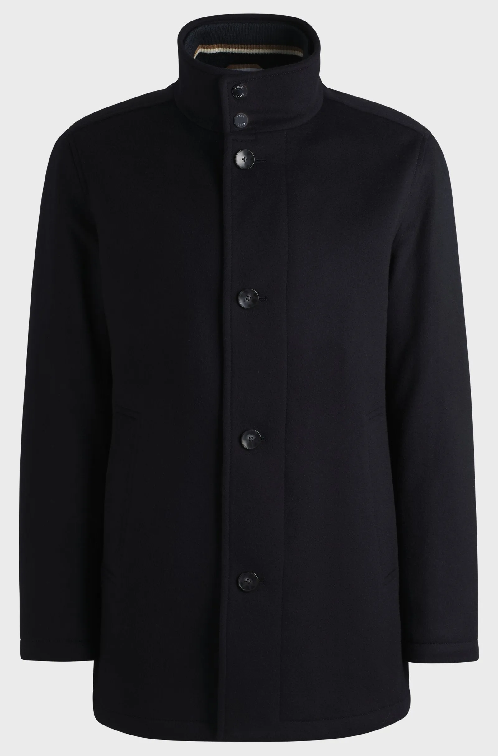 BOSS Coats Relaxed Fit in Wool Mix - H-COXTAN-234 10252595 02-50525750