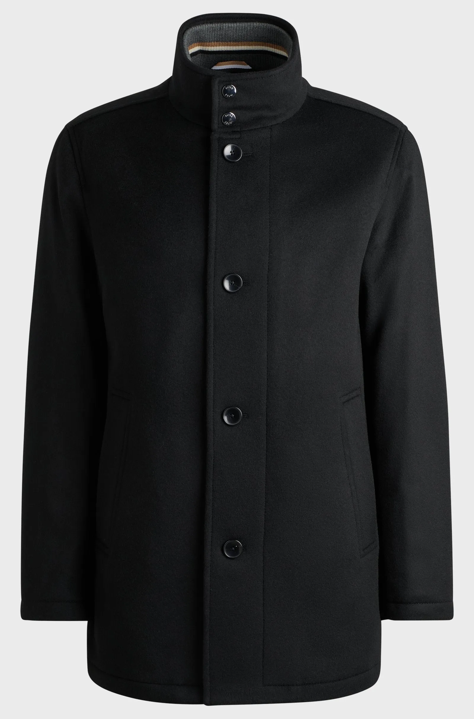 BOSS Coats Relaxed Fit in Wool Mix - H-COXTAN-234 10252595 02-50525750
