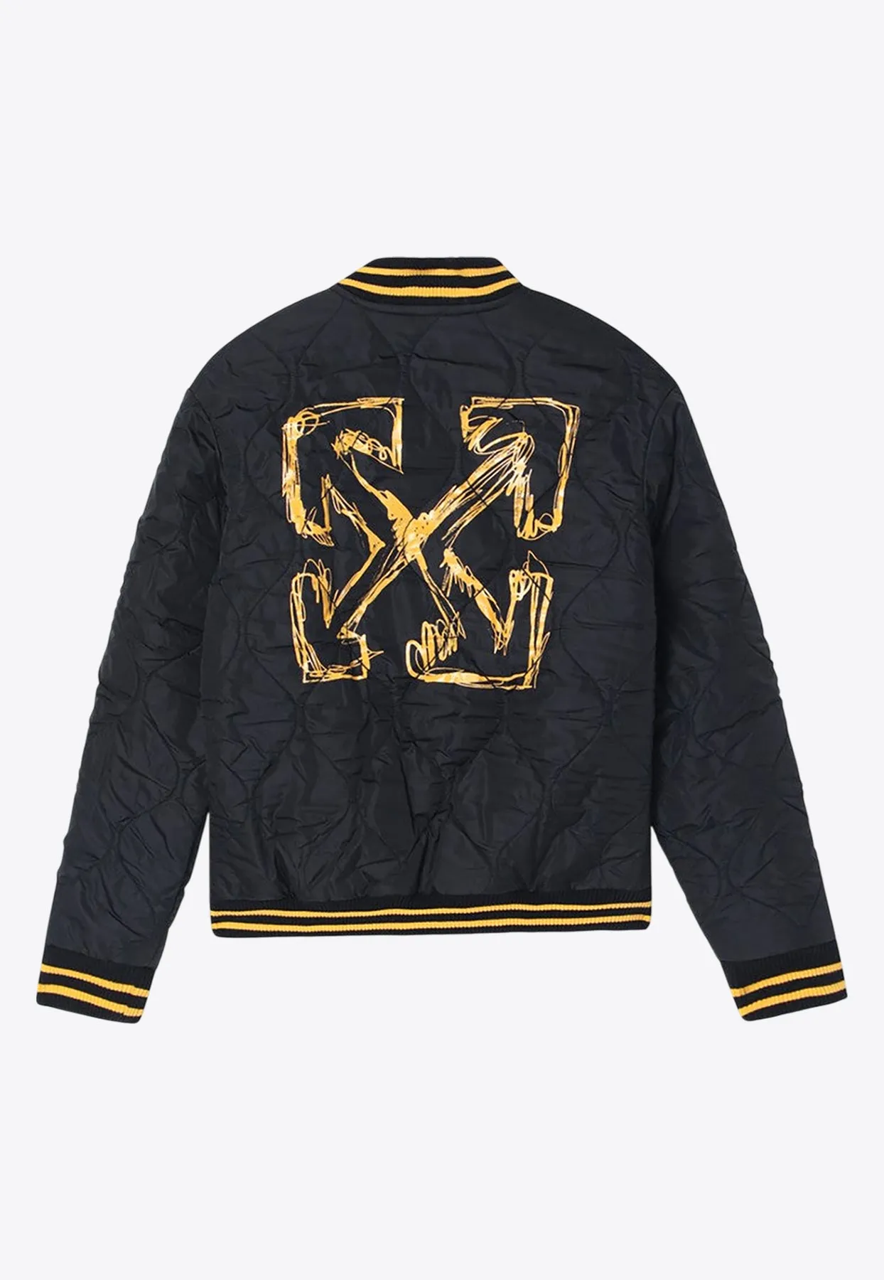 Boys Hand-Drawn Arrow Bomber Jacket