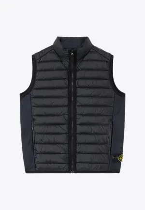 Boys Logo Patch Wind-Resistant Vest