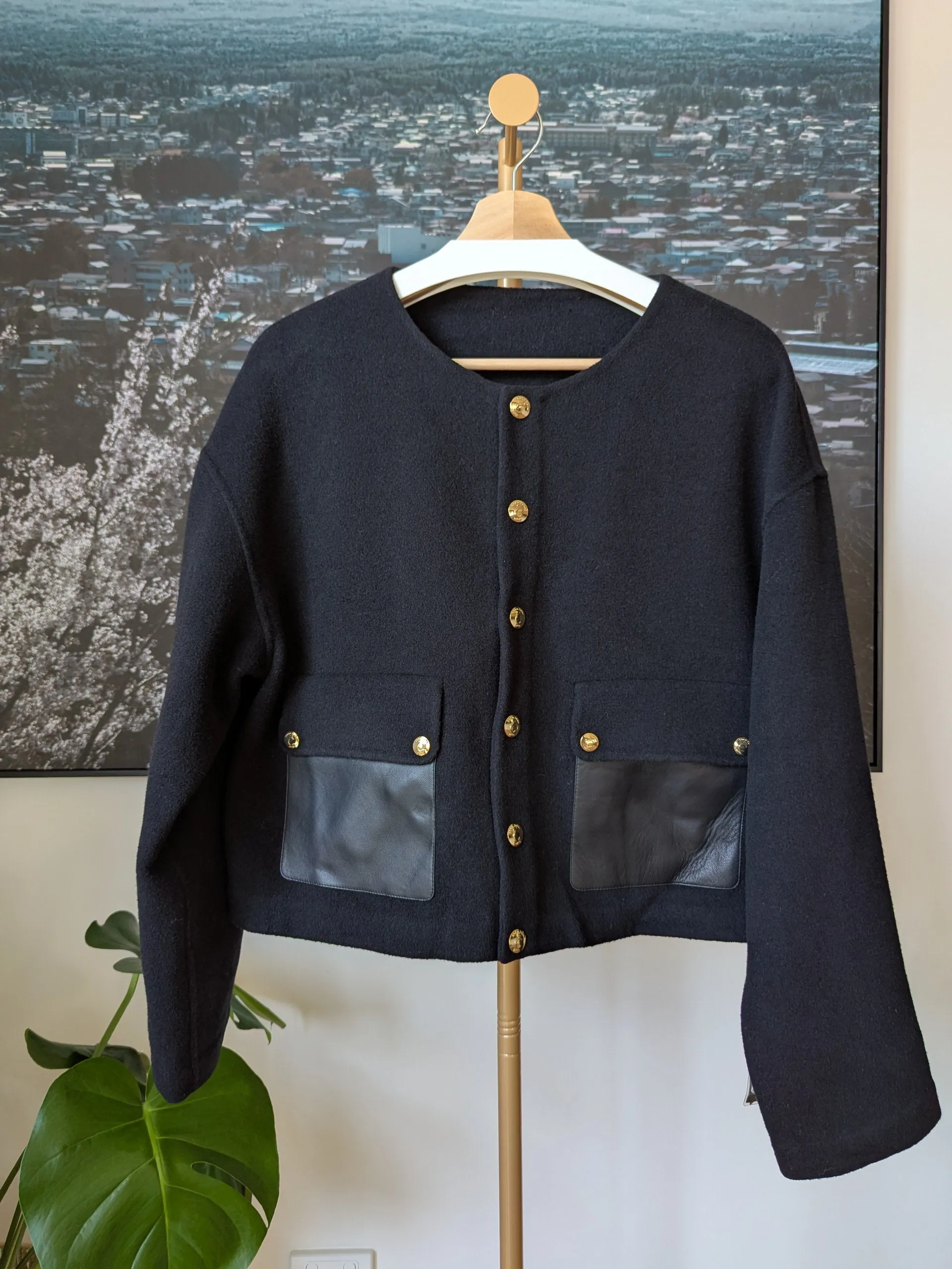 Brand New Cashmere Rabbit Hair Wool Coat 932 Size M 10-14 FREE SHIPPING