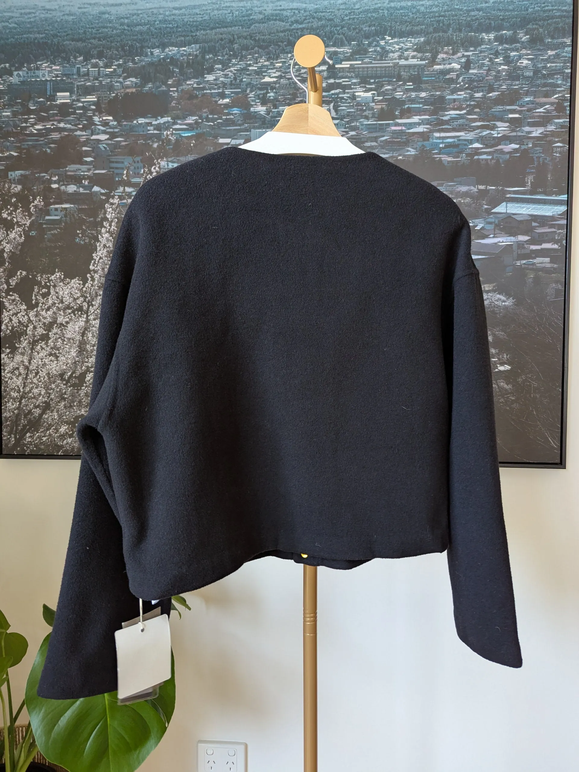 Brand New Cashmere Rabbit Hair Wool Coat 932 Size M 10-14 FREE SHIPPING