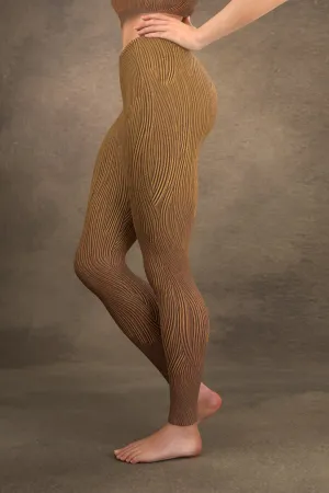 Brushed Bronze Leggings