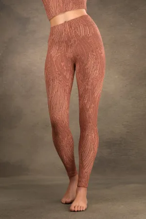 Brushed Copper Yoga Leggings