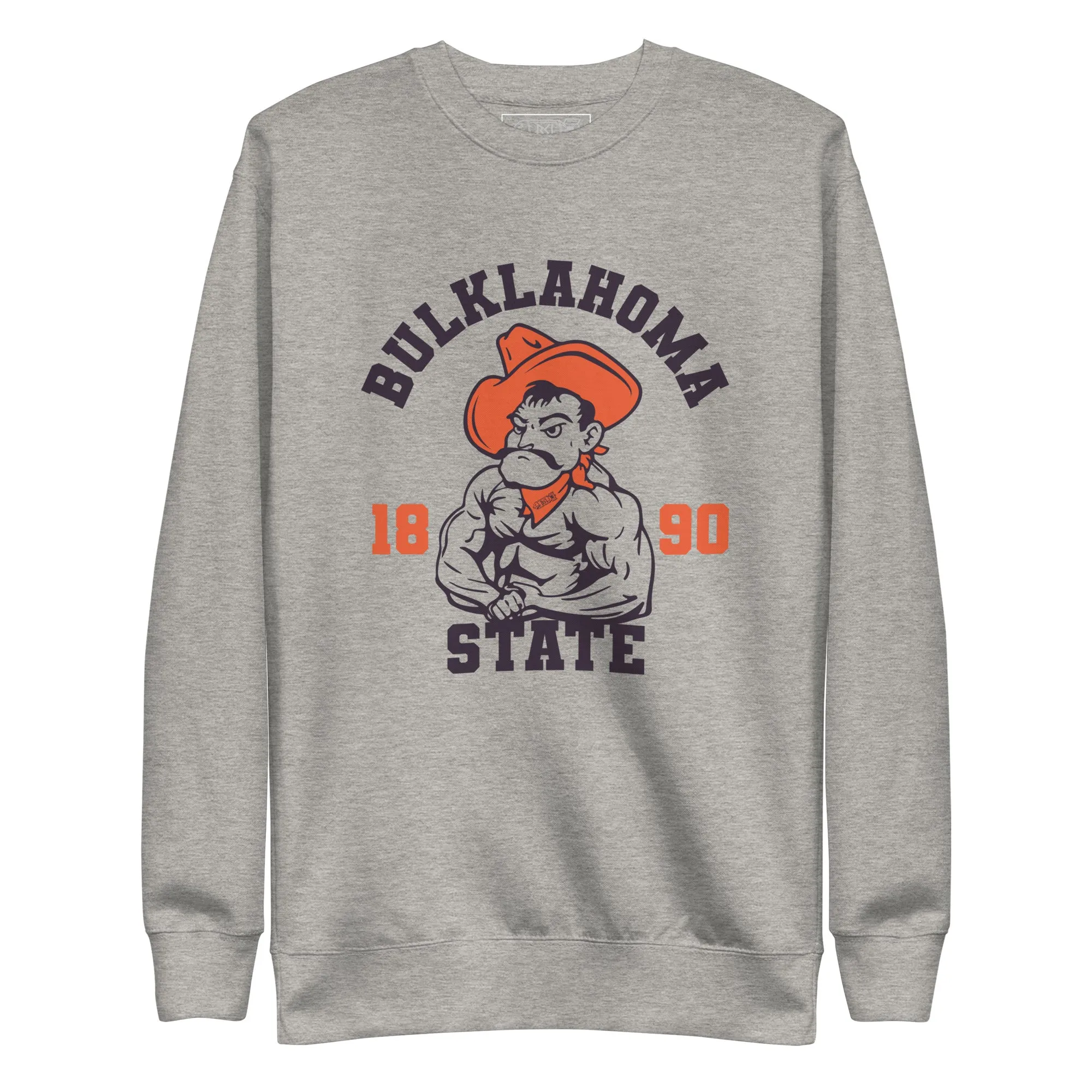 BULKLAHOMA STATE College Crewneck Sweatshirt