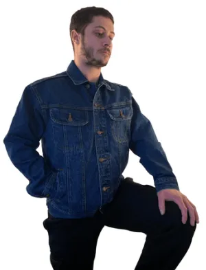BulletBlocker NIJ IIIA Bulletproof Classic Denim Jacket