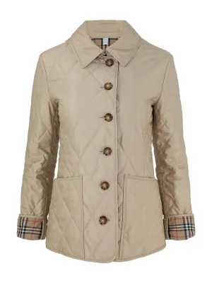 Burberry Fernleigh Quilted Jacket in New Chino