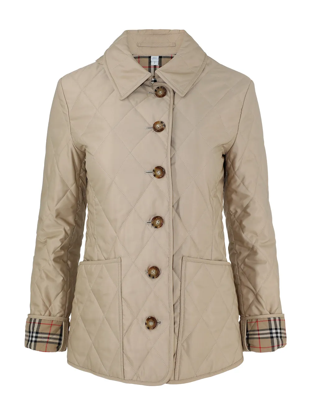 Burberry Fernleigh Quilted Jacket in New Chino