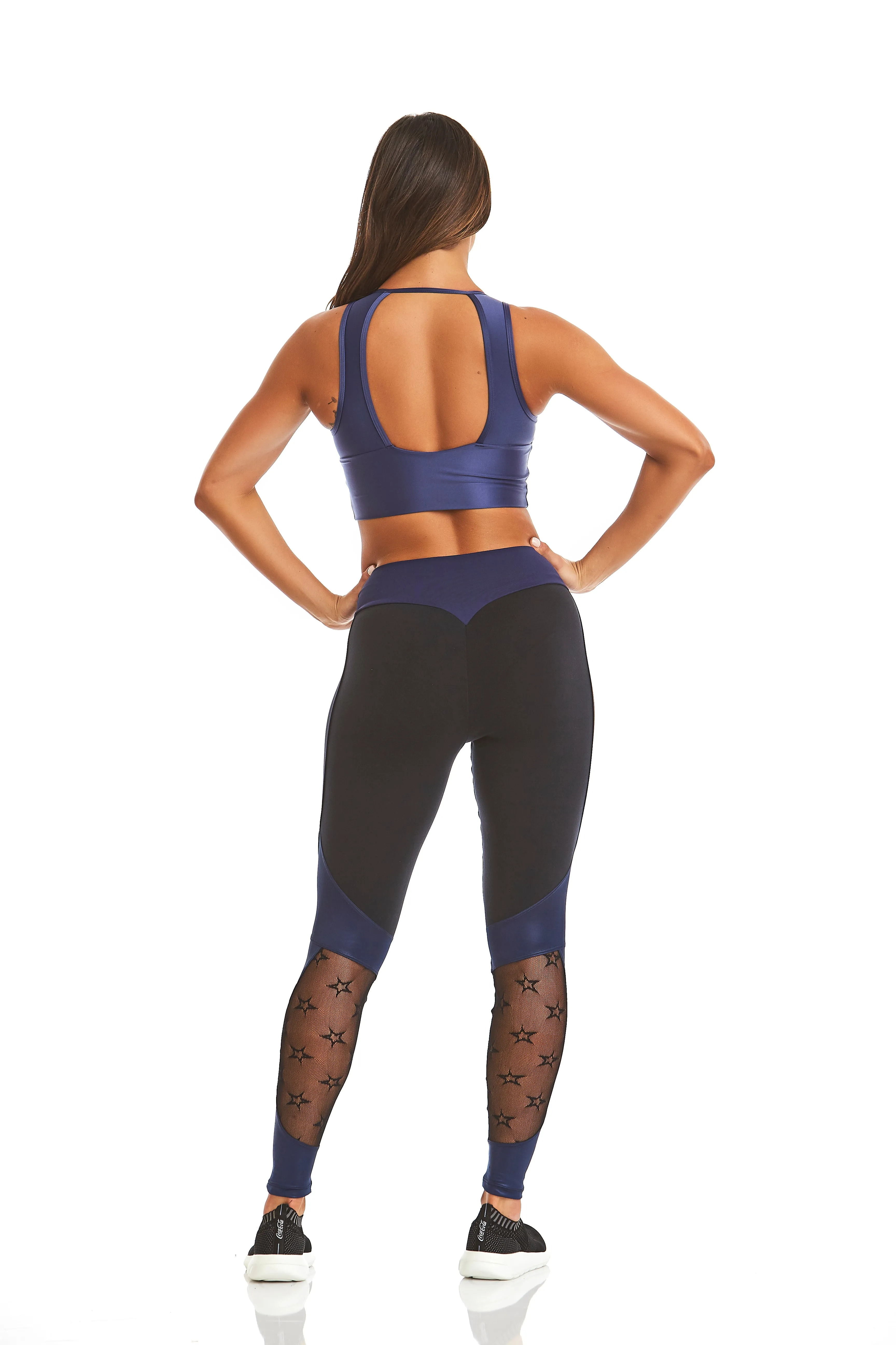 CAJUBRASIL LEGGINGS ENERGETIC - BLACK