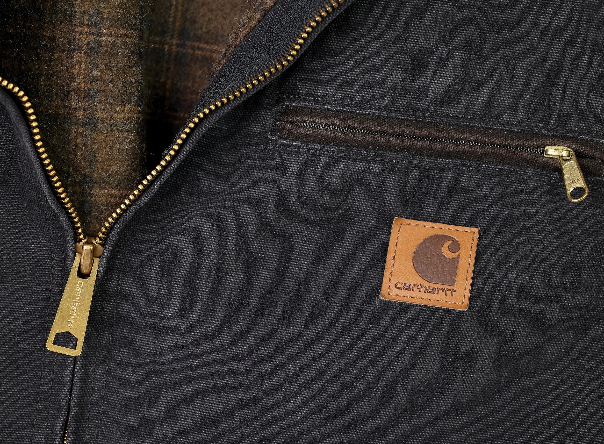 Carhartt Detroit Work Jacket - Black - L