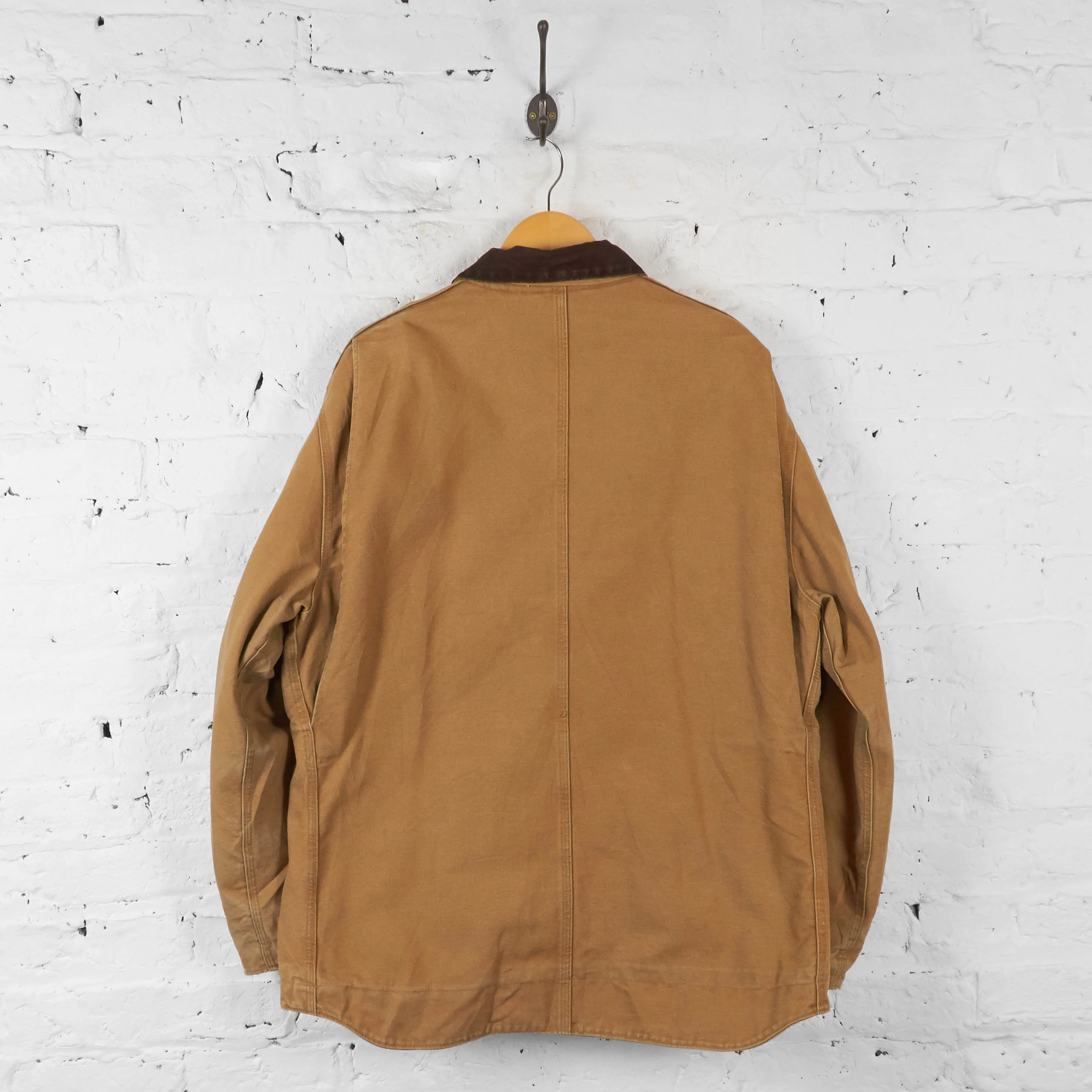 Carhartt Fleece Lined Work Jacket - Brown - L