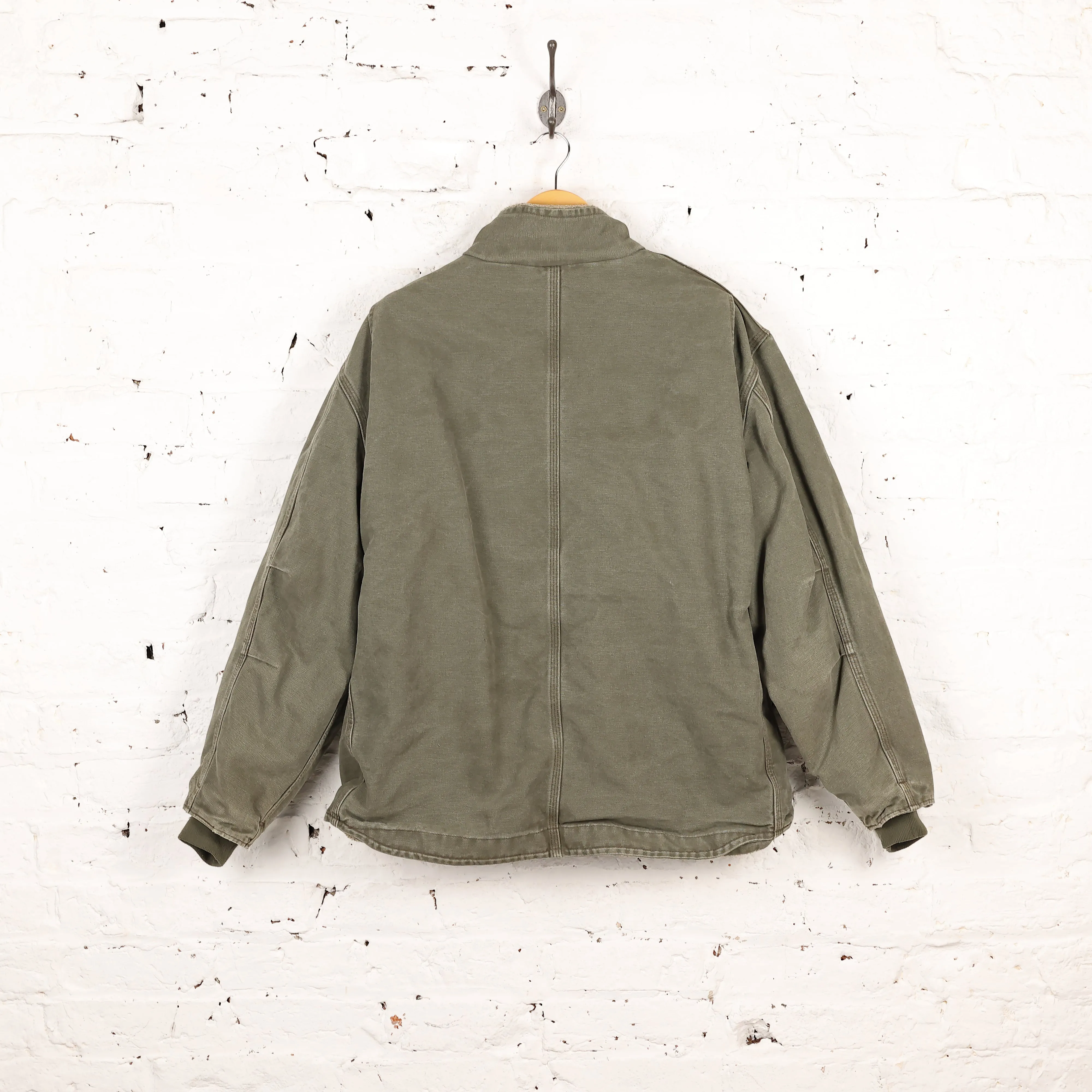 Carhartt Fleece Lined Work Jacket - Green - XL