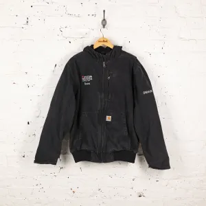 Carhartt Full Swing Hooded Work Jacket - Black - L