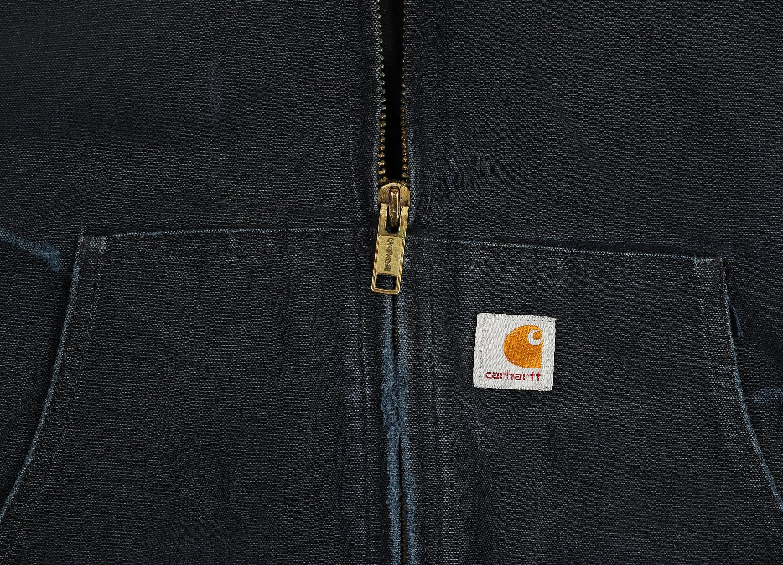 Carhartt Hooded Work Jacket - Black - L