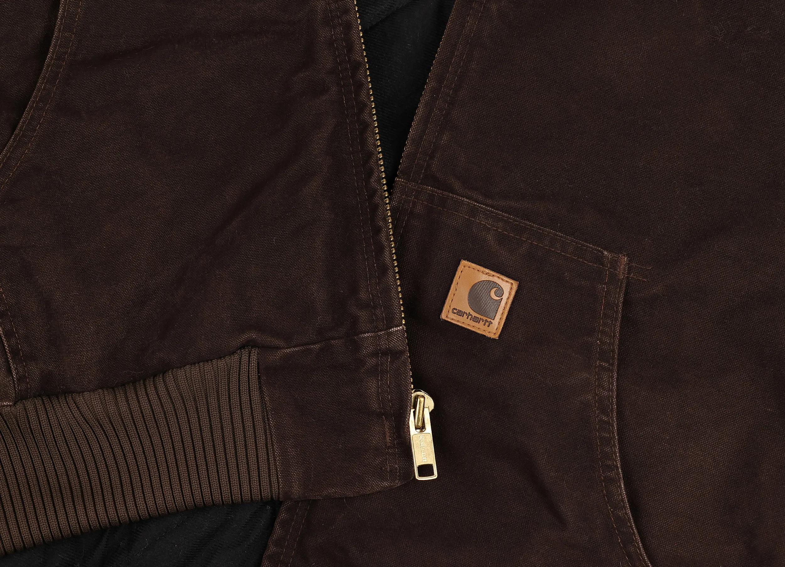 Carhartt Hooded Work Jacket - Brown - XXXL