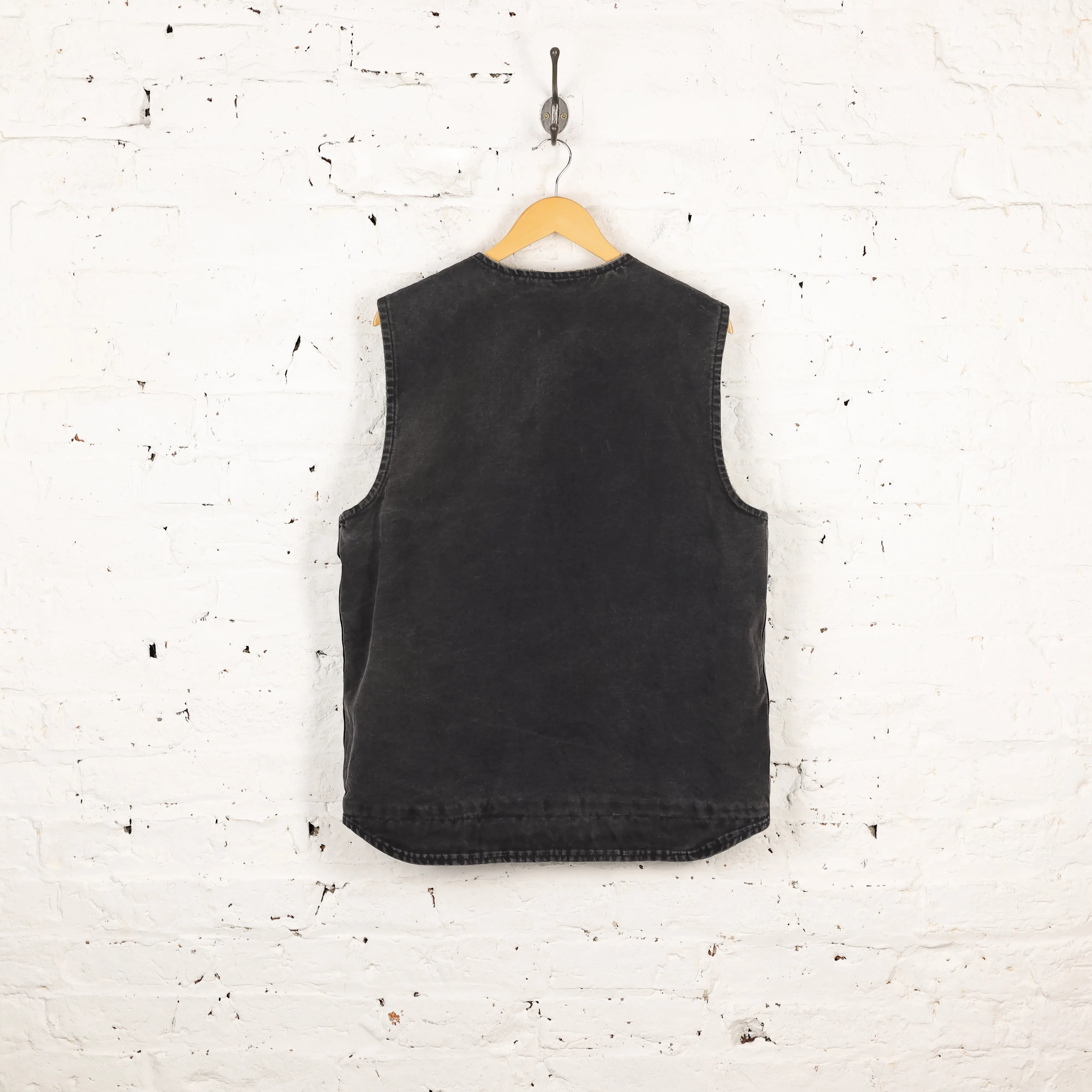 Carhartt Sleeveless Work Gilet Bodywarmer - Black - L