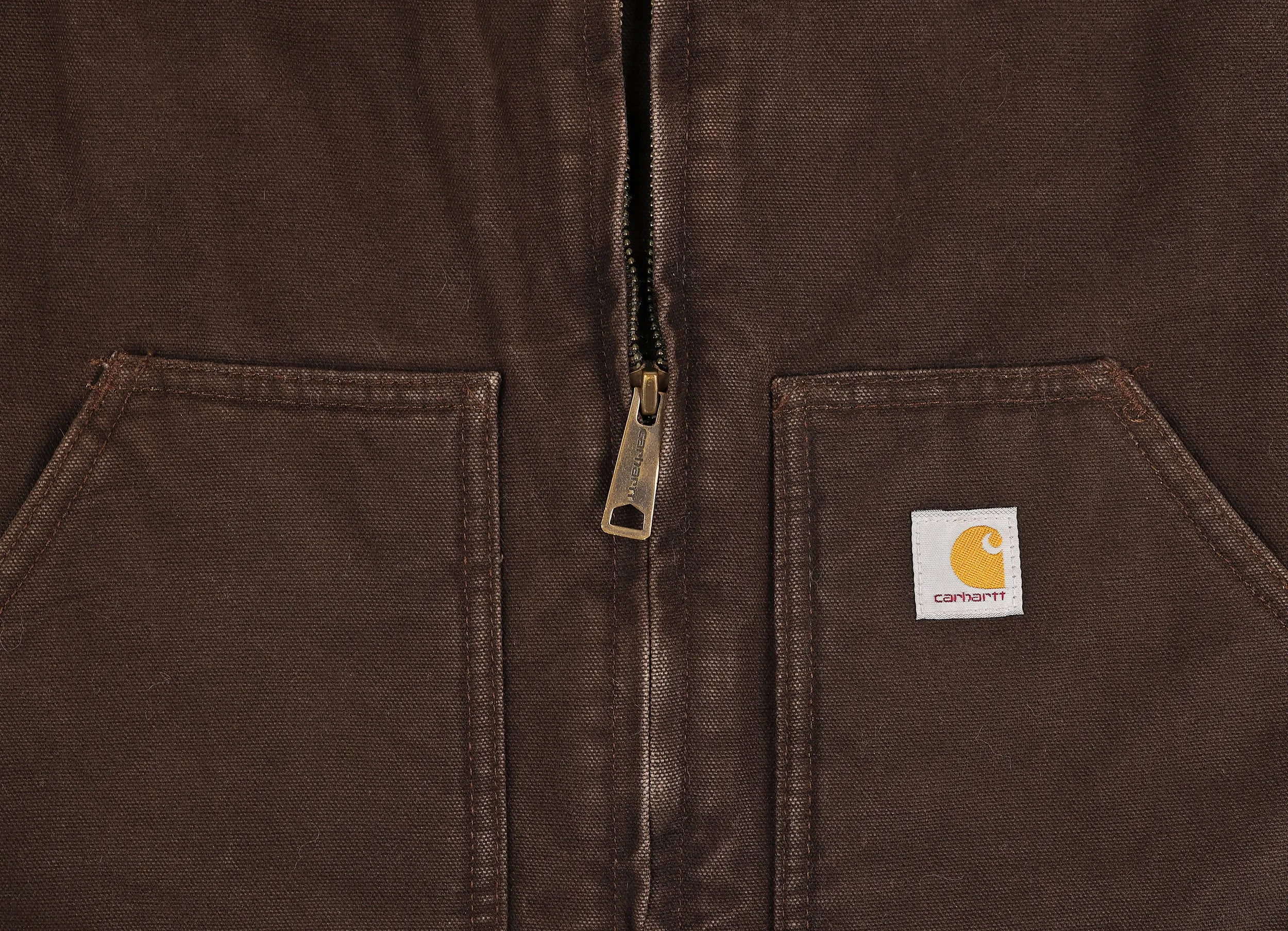 Carhartt Sleeveless Work Jacket - Brown - S