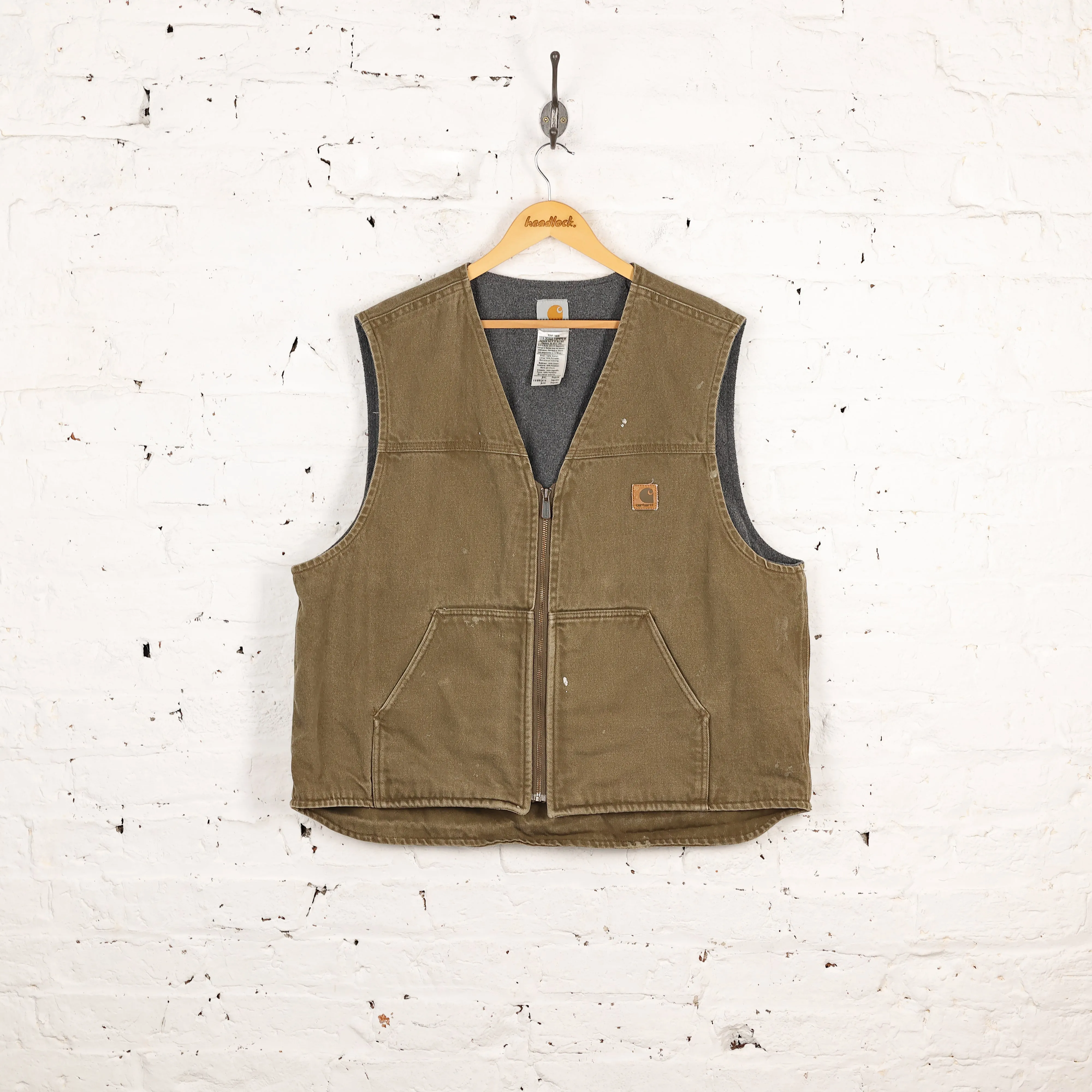 Carhartt Work Gilet Vest Jacket - Green - XXL