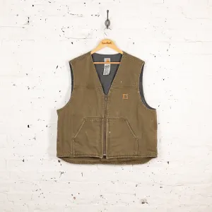 Carhartt Work Gilet Vest Jacket - Green - XXL