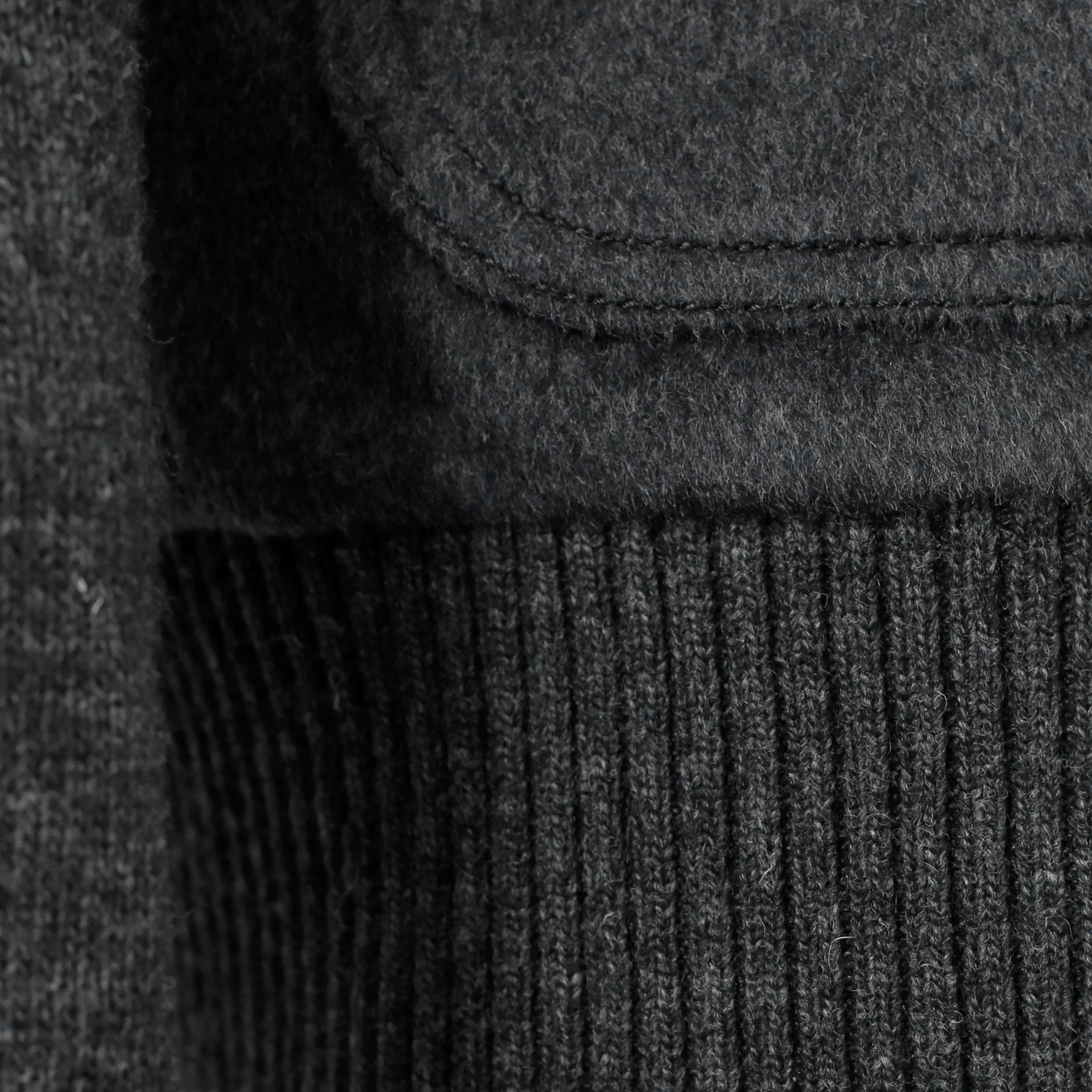 Cashmere Jacket with Rex Fur